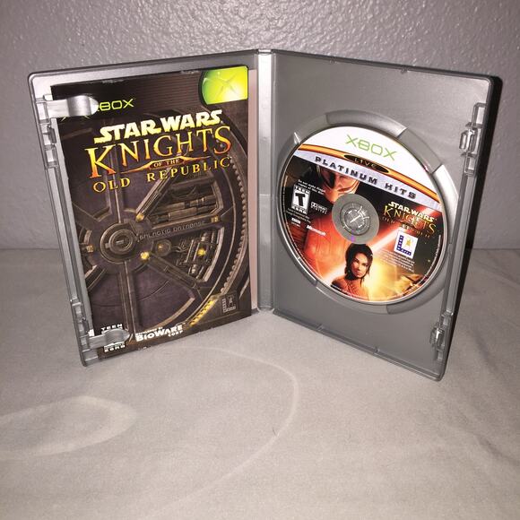 Xbox Star Wars Knights of the Old Republic / The Clone Wars / Tetris Tested Used - Picture 6 of 15